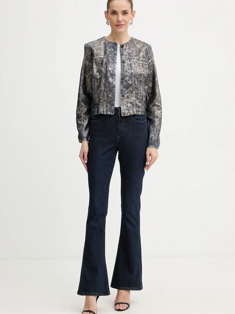 Guess kurtka TERSA kolor szary przejściowa W5BN97 D5QK2 - zdjęcie produktu nr 2