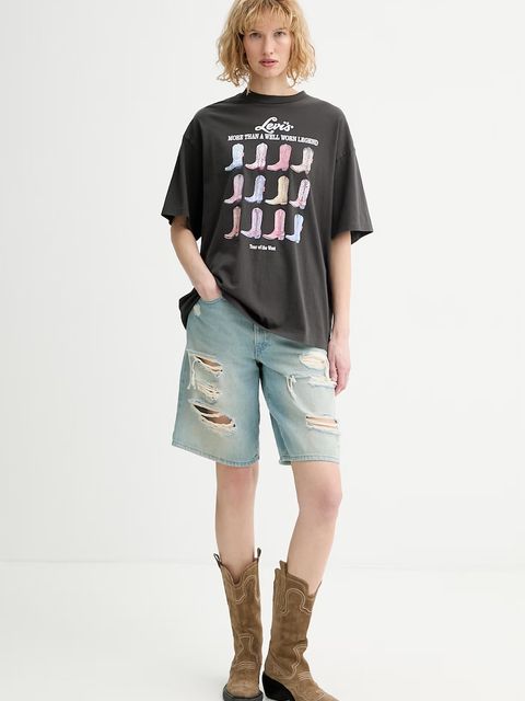 Levi's szorty jeansowe MIDDY JORT - zdjęcie produktu nr 1