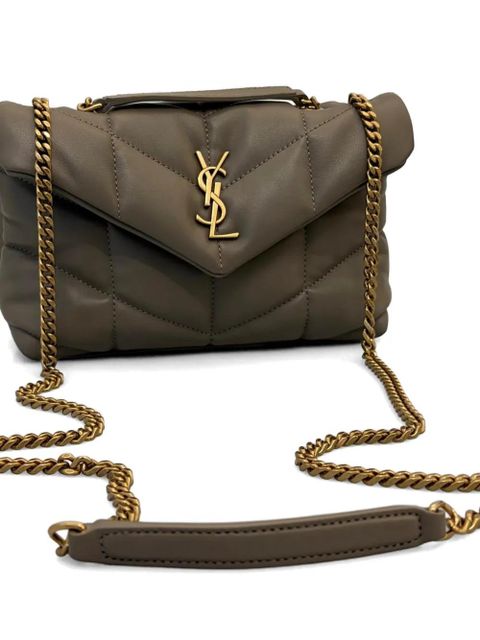 Saint Laurent Toy puffer shoulder bag - Grey - zdjęcie produktu nr 2