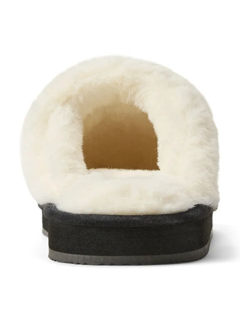 Polo Ralph Lauren kapcie zamszowe Kayleigh Scf kolor czarny 842P03594002