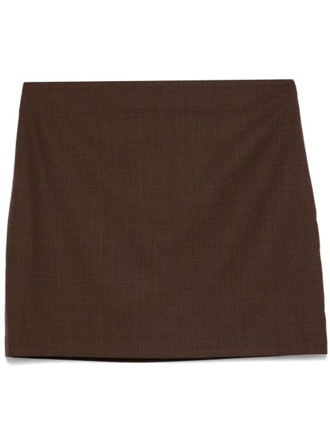 Lauren Ralph Lauren checked mini skirt - Red - zdjęcie produktu nr 1