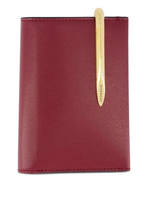 Givenchy Pinch leather wallet - Red - zdjęcie produktu nr 1
