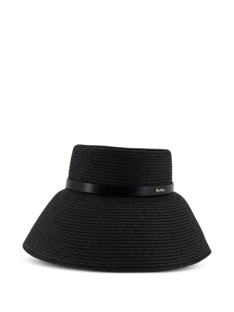 Max Mara band-trim hat - Black - zdjęcie produktu nr 1