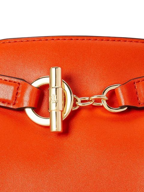 Lauren Ralph Lauren torebka skórzana