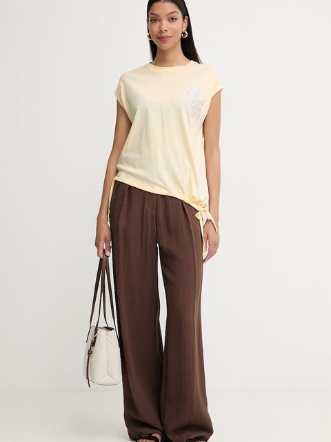 Silvian Heach t-shirt damski bawełniany WABAK - zdjęcie produktu nr 1