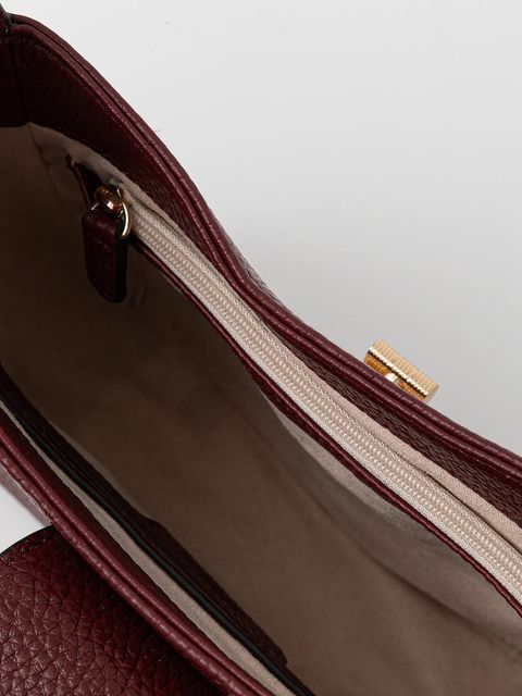 Geox torebka skórzana SOLANGY kolor bordowy D45KSA 00046