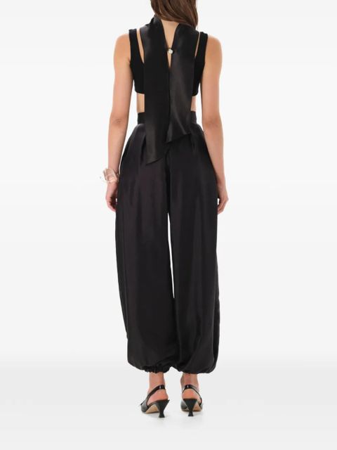 MANURÍ Bazar pleated trousers - Black - zdjęcie produktu nr 2