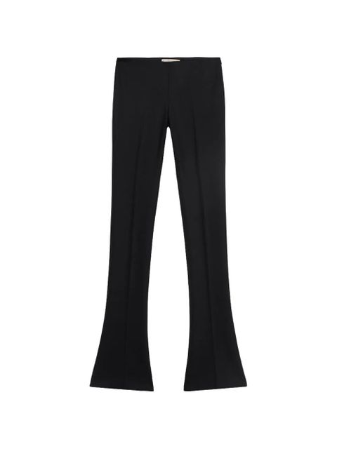 Blumarine flared-hem trousers - Black - zdjęcie produktu nr 1