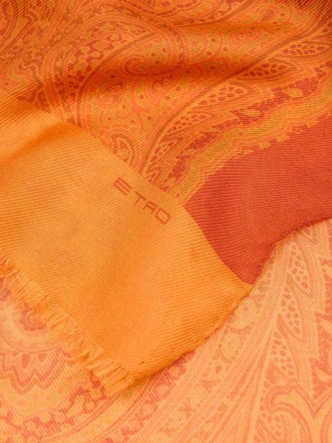 ETRO paisley scarf - Orange - zdjęcie produktu nr 2