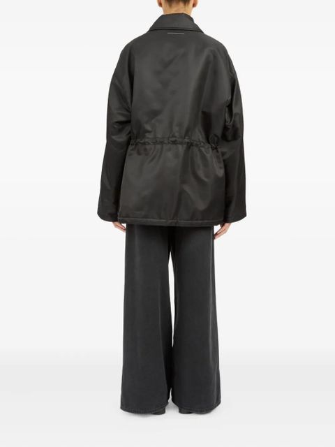 MM6 Maison Margiela drawstring jacket - Black
