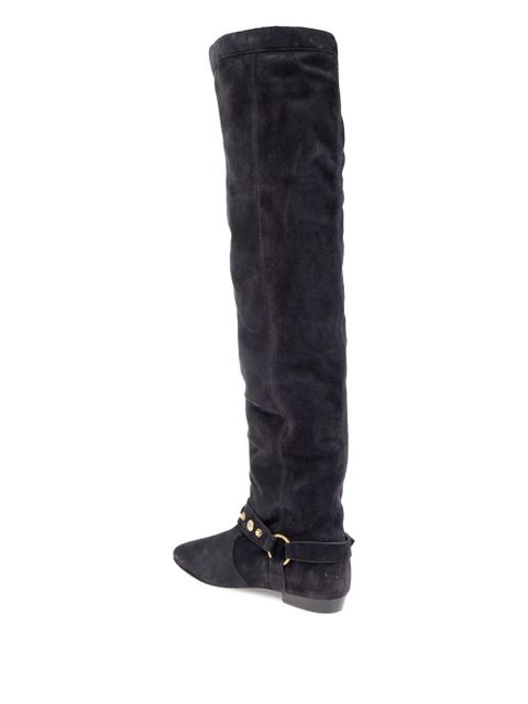 ISABEL MARANT slouch knee-high boots - Blue - zdjęcie produktu nr 2