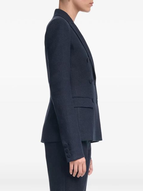 Altuzarra double-breasted fitted jacket - Blue