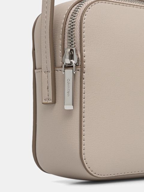 Calvin Klein torebka kolor beżowy LV04F3276G