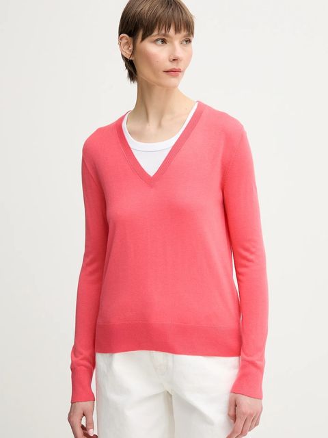 United Colors of Benetton sweter z domieszką jedwabiu - zdjęcie produktu nr 1