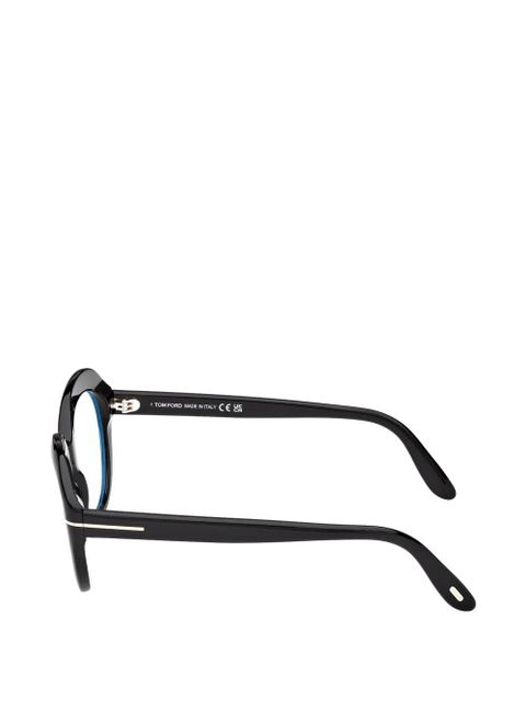 TOM FORD Eyewear oval-frame glasses - Black