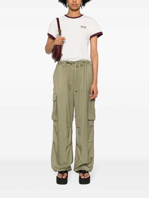 Golden Goose wide-leg cargo pants - Green - zdjęcie produktu nr 2