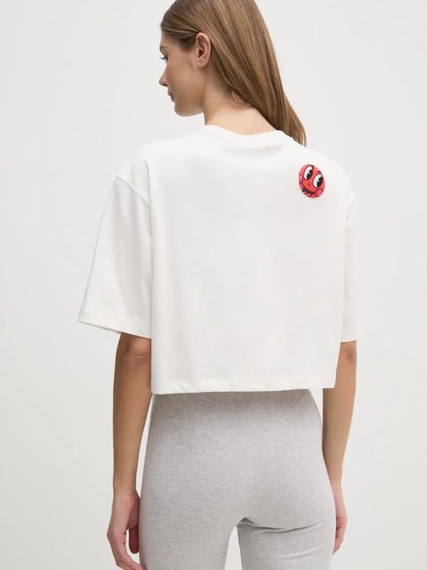 adidas Originals t-shirt Nelson damski kolor beżowy JC8334