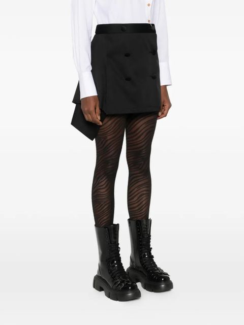 Vivienne Westwood Marta button mini skirt - Black