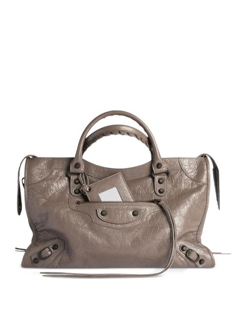 Balenciaga medium Le City leather tote Bag - Grey - zdjęcie produktu nr 1