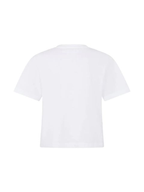 Rabanne studded crew-neck T-shirt - White