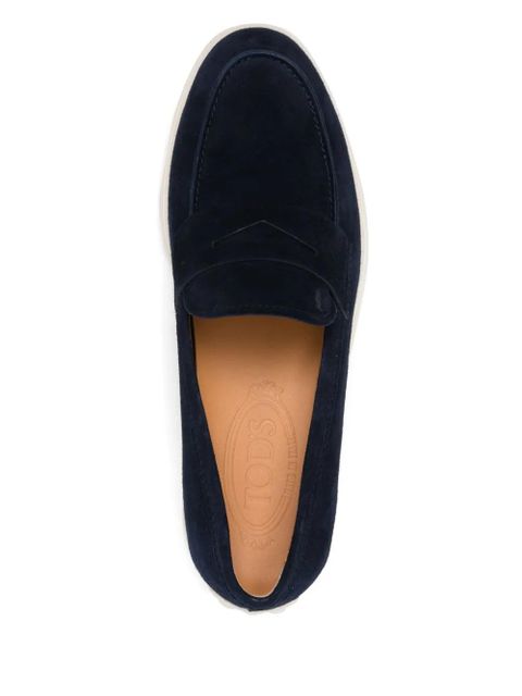 Tod's suede loafers - Blue
