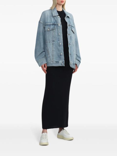 AGOLDE long-sleeve denim jacket - Blue