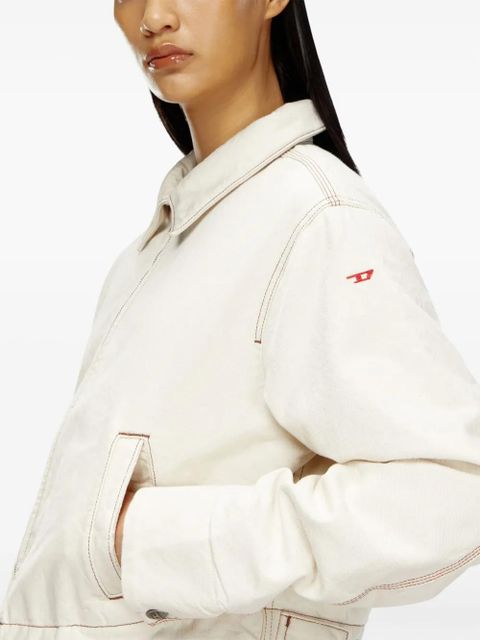 Diesel DE-NOVA denim jacket - White