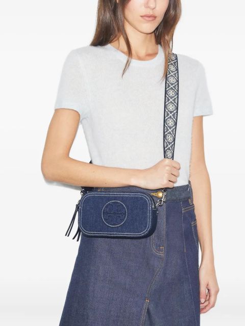 Tory Burch mini Miller cross body bag - Blue - zdjęcie produktu nr 2