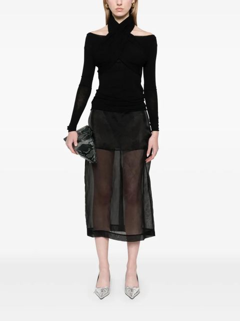 MANURÍ Rita blouse - Black - zdjęcie produktu nr 2