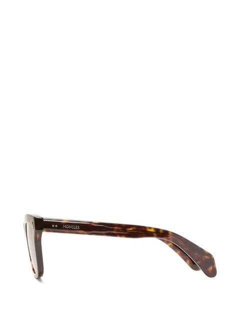 Moncler Bronzz tortoiseshell-effect sunglasses - Brown