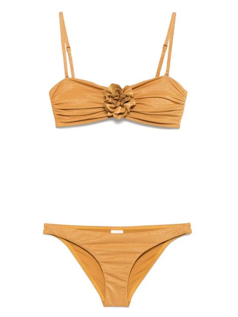 ZIMMERMANN Lucky Flower bikini top - Brown - zdjęcie produktu nr 1