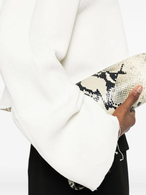 TOTEME raw-hem blouse - White