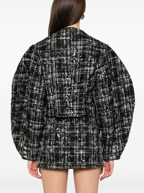 ROTATE BIRGER CHRISTENSEN bouclé jacket - Black