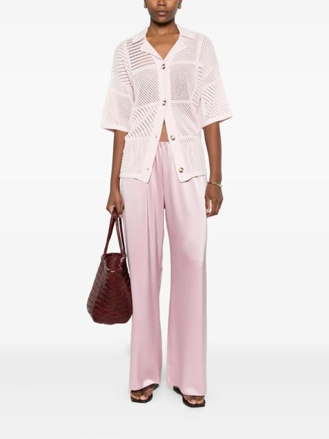 Nanushka knitted shirt - Pink