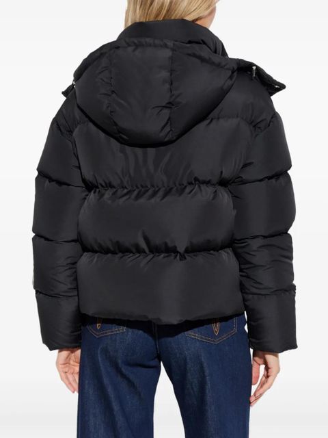 Versace hooded zip-fastening jacket - Black