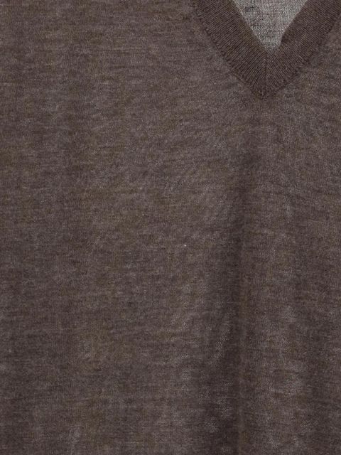 LouLou de Saison Julio V-neck sweater - Brown