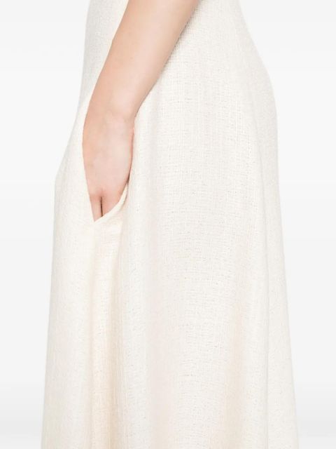 TOTEME sculpted maxi dress - Neutrals