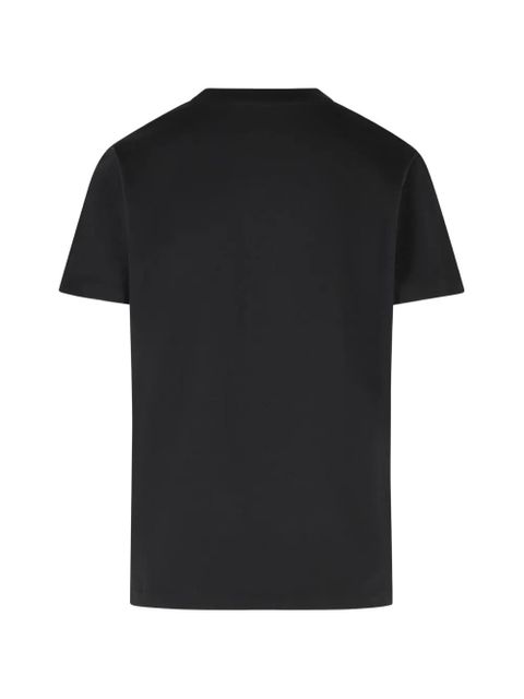 Moncler embossed-logo T-shirt - Black - zdjęcie produktu nr 2