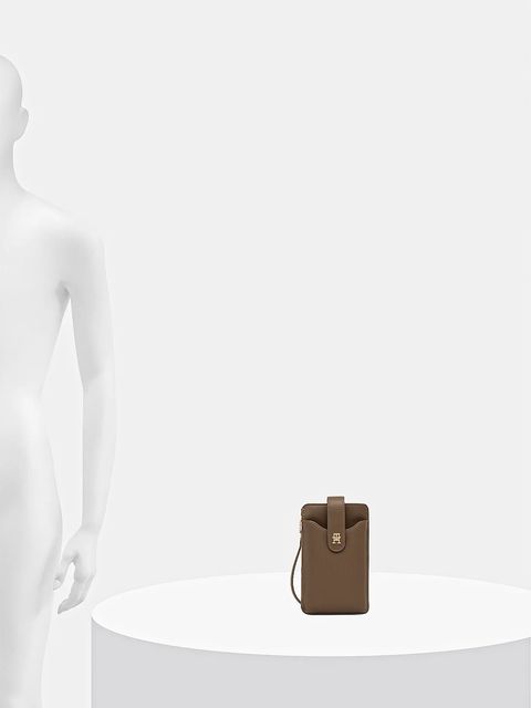 Tommy Hilfiger portfel damski kolor brązowy AW0AW18137