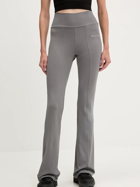 Guess spodnie dresowe MARGOT damskie kolor szary gładkie V5RB15 KCD02 - zdjęcie produktu nr 1