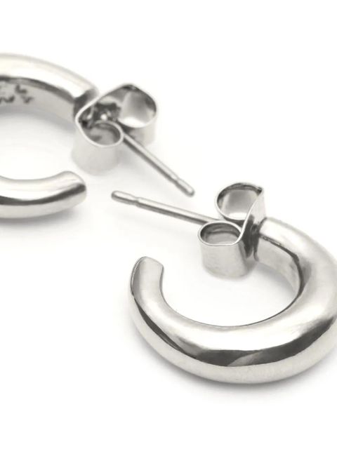 ISABEL MARANT Saya hoop earrings - Silver - zdjęcie produktu nr 2