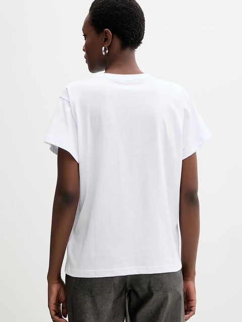 Diesel t-shirt T-MAREY damski kolor biały A17736.0NIAX