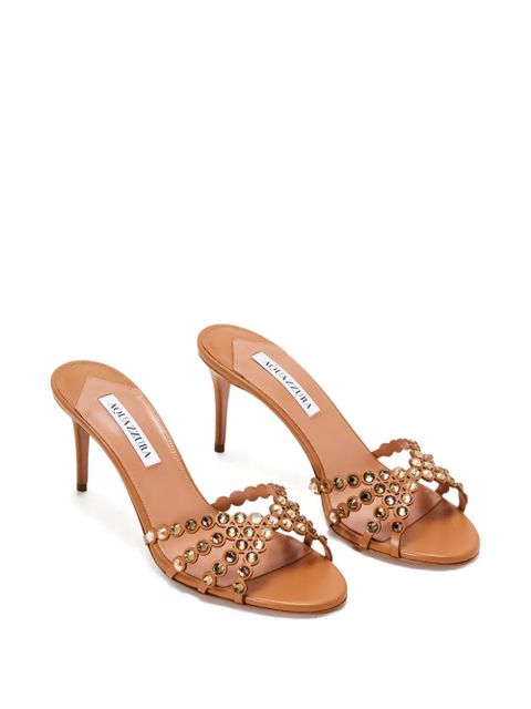 Aquazzura 75mm Tequilla sandals - Brown - zdjęcie produktu nr 2