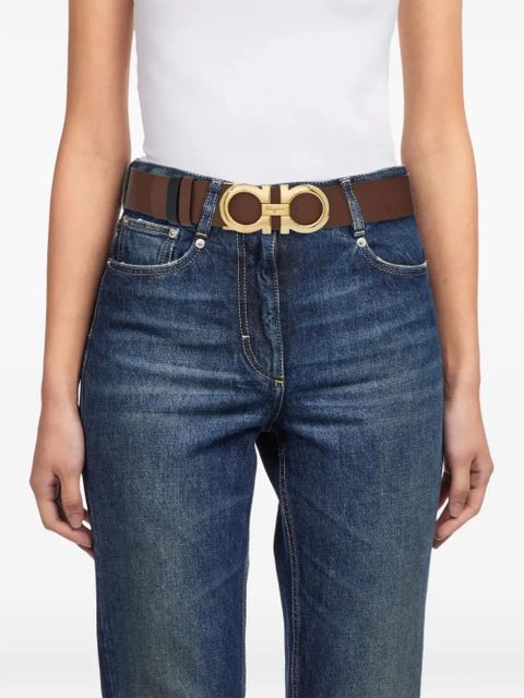 Ferragamo Gancini belt - Brown