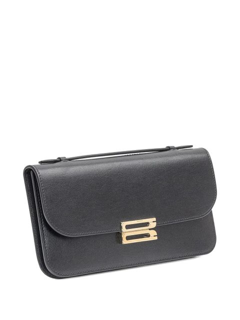 Victoria Beckham medium Dorian leather pochette - Black - zdjęcie produktu nr 2