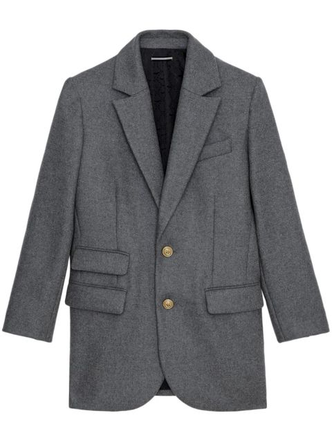 Zadig&Voltaire Violet single-breasted coat - Grey - zdjęcie produktu nr 1