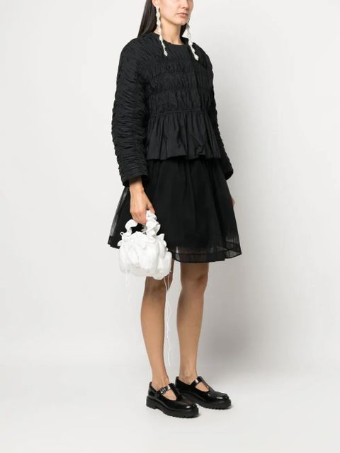 Cecilie Bahnsen Kiku satchel mini bag - White - zdjęcie produktu nr 2