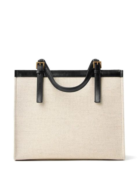 Versace Rivière canvas tote bag - Neutrals