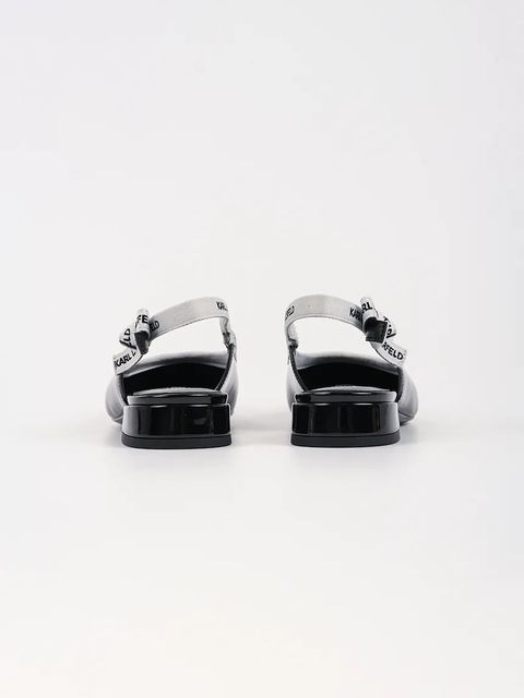 Karl Lagerfeld baleriny skórzane KERRIE