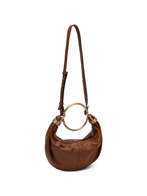 Chloé small Bracelet leather satchel - Brown